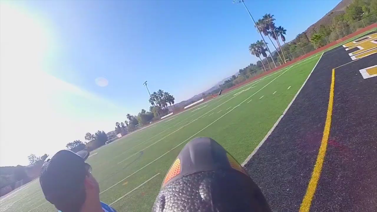 Load video: The Raptor Football is the World&#39;s First &quot;Flying&quot; Football